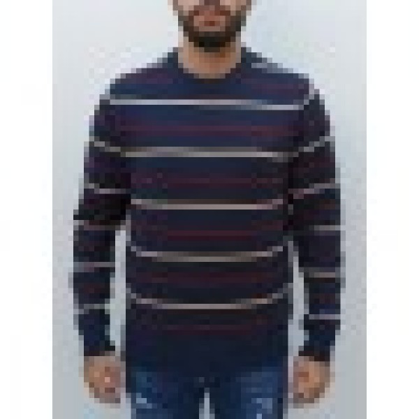 Nautica S27006 4NV Πουλόβερ navy1