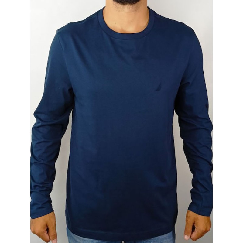 Nautica Ανδρική Μπλούζα Μακρυμάνικη navy 1