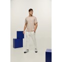 Edward Jeans Παντελόνι Φόρμας με Λάστιχο Off White Rimon-S22 Pants1