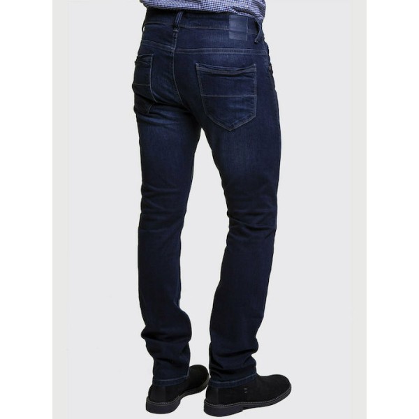 Nautica Ανδρικό Παντελόνι Τζιν με Slim Εφαρμογή Navy Μπλε1