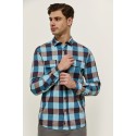 Edward Jeans Καρό Πουκάμισο Bakhos-467 1