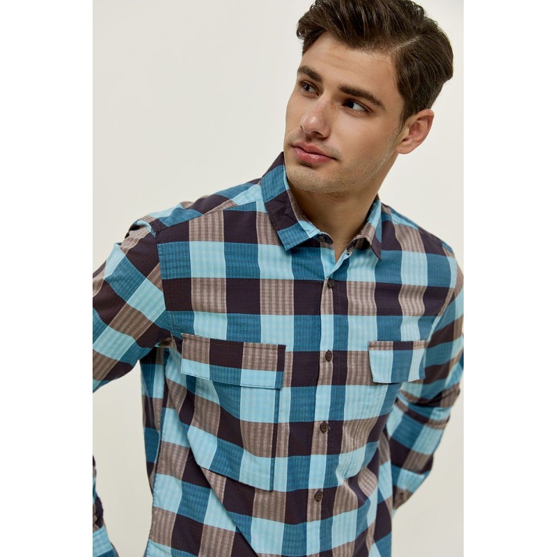 Edward Jeans Καρό Πουκάμισο Bakhos-467 1