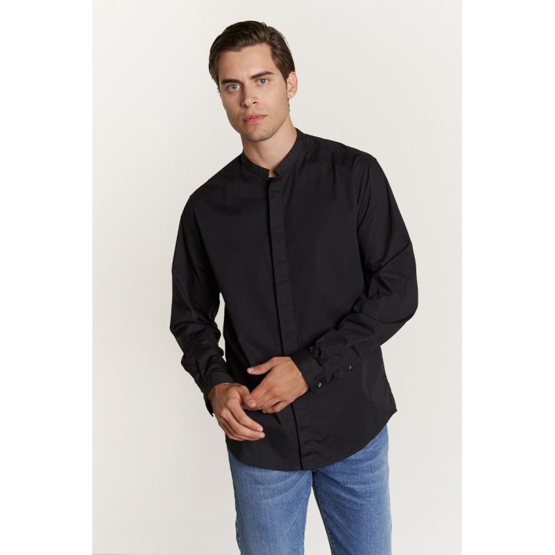 ΠΟΥΚΑΜΙΣΟ ΑΝΔΡΙΚΟ EDWARD ΜΑΥΡΟ 1