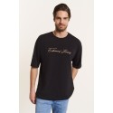 T-SHIRT ΑΝΔΡΙΚΟ EDWARD ΜΑΥΡΟ1