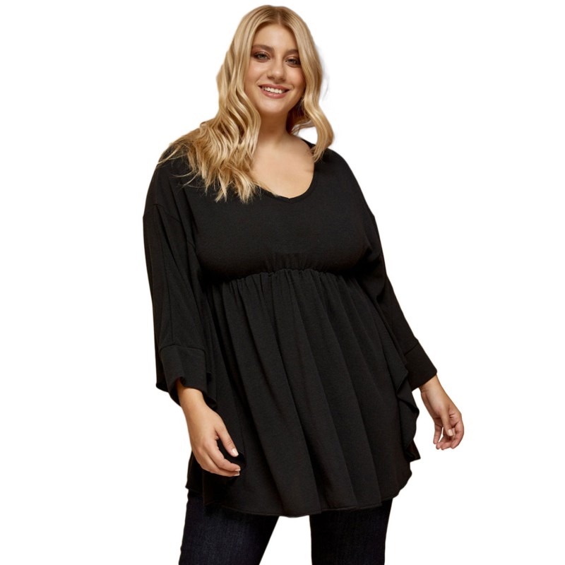  EDWARD JEANS ETA/ULTD ΜΠΛΟΥΖΑ ΓΥΝΑΙΚΕΙΑ ΜΑΥΡΗ1